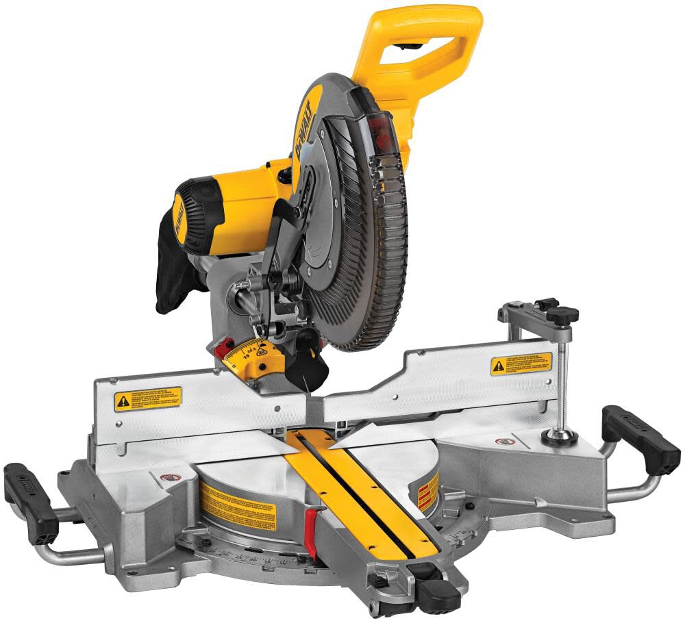 DEWALT 12 Double Bevel Sliding Compound Miter Saw with Heavy Duty Miter Saw Stand DWS780DWX723 from DEWALT