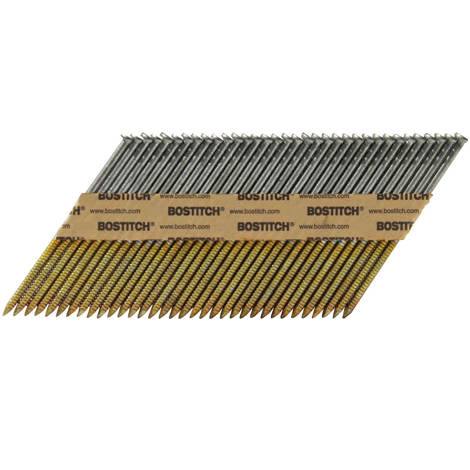 Bostitch 3 in. 11 Ga. Angled Strip Hot-Dip Galvanized Framing Nails 33 deg 2，000 pk