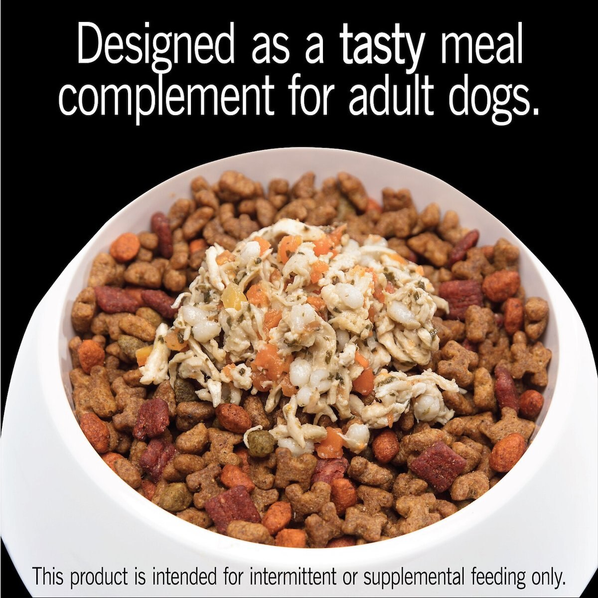 Cesar Simply Crafted Chicken， Carrots， Barley and Spinach Limited-Ingredient Wet Dog Food Topper