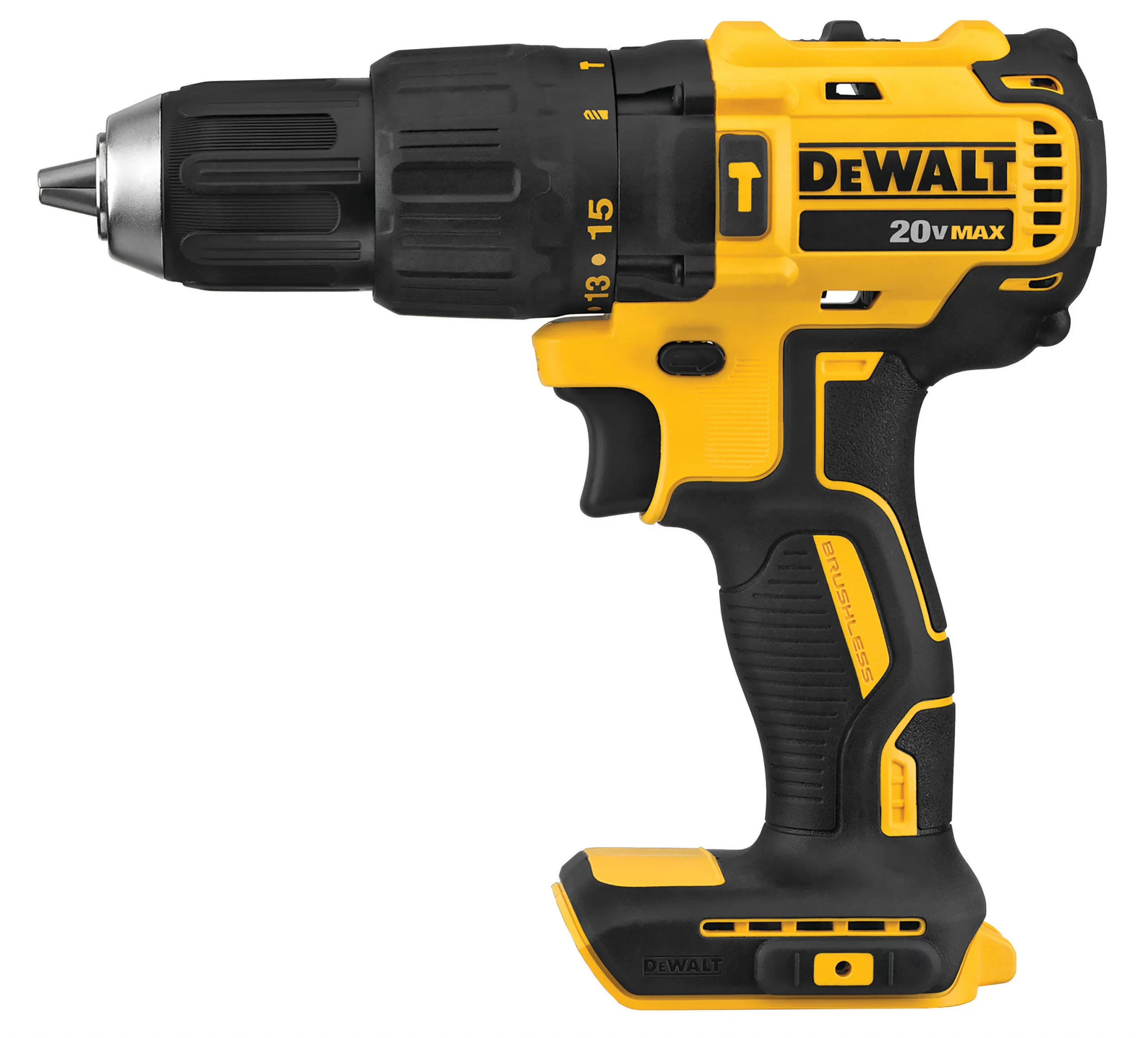 DEWALT DCD778B 1/2-in 20-volt Max-Amp Variable Speed Brushless Cordless Hammer Drill