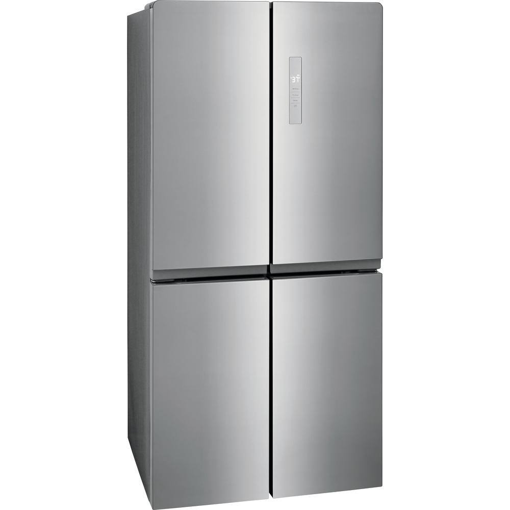 Frigidaire 17.4 cu. ft. 4-Door Refrigerator in Brushed Steel FRQG1721AV