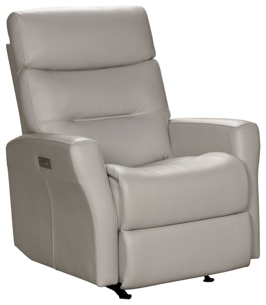 BarcaLounger Donavan Power Rocker Recliner With Lumbar   Laurel Cream   Contemporary   Recliner Chairs   by Unlimited Furniture Group  Houzz