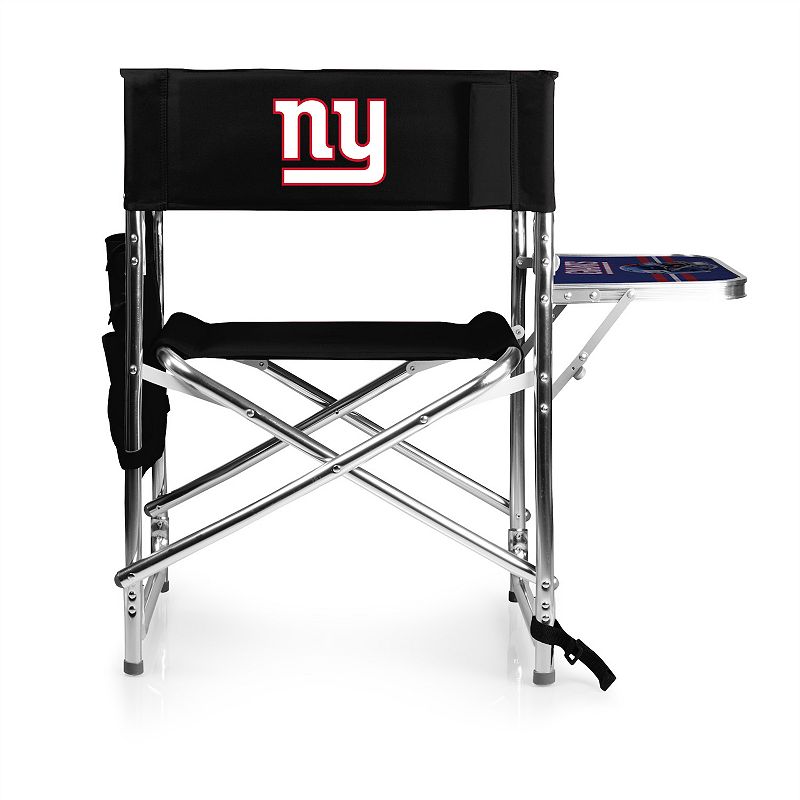 NFL New York Giants Sports Chair with Side Table