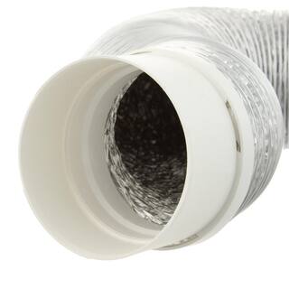 Everbilt 4 in. x 8 ft. Dryer to Duct Connector Kit EVER011