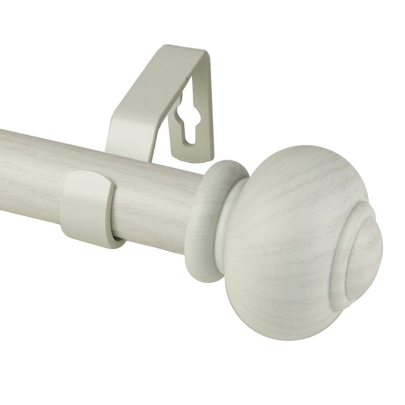 Rod Desyne 1 Rotunda Faux Wood Curtain Rod