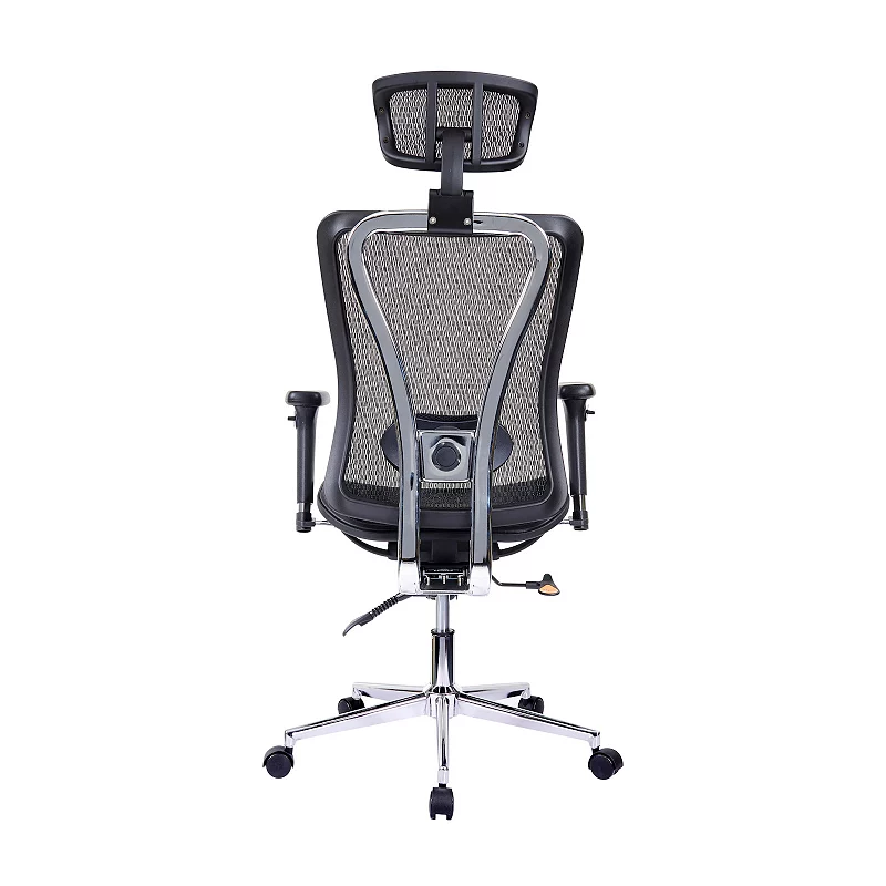 Techni Mobili High-Back Executive Black Mesh Office Chair