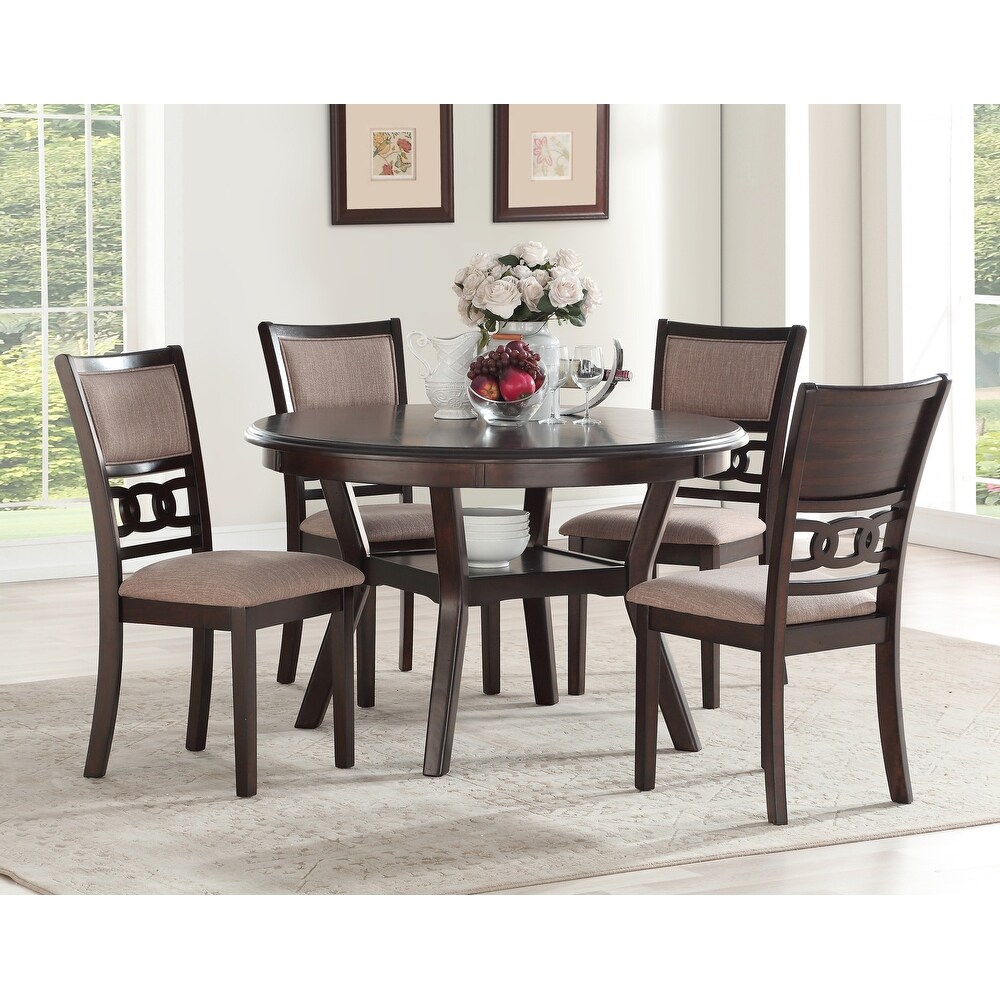 New Classic Furniture Cavan 5 piece Round Dining Set