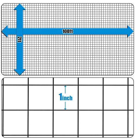 Fencer Wire 16 Gauge Black Vinyl Coated Welded Wire Mesh, 1” x 1” Mesh Size for Home and Garden Fence and Pet Enclosures Protect Chickens Rabbits and Farmed Animals