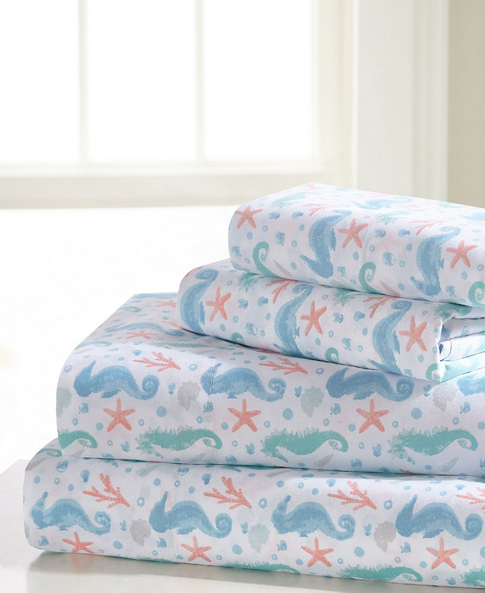 Universal Home Fashions Seahorse King Sheet Set