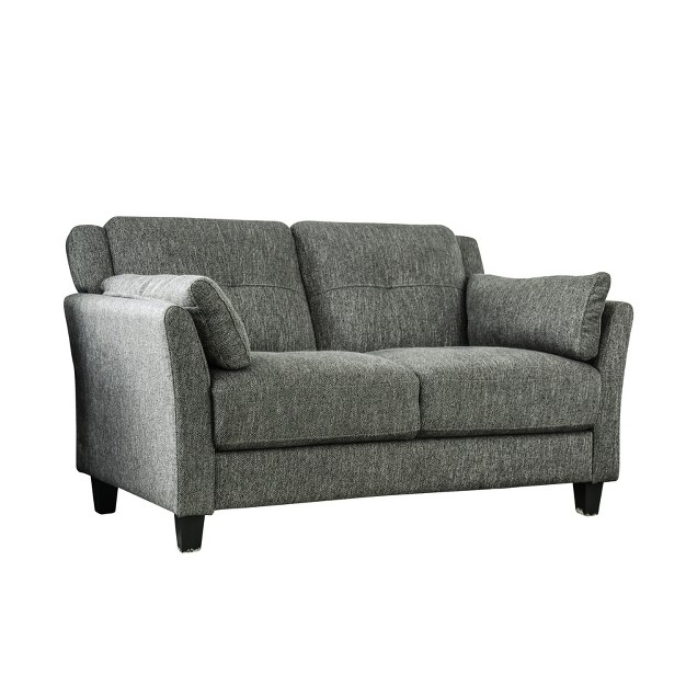 Veldrena Loveseat Gray Mibasics