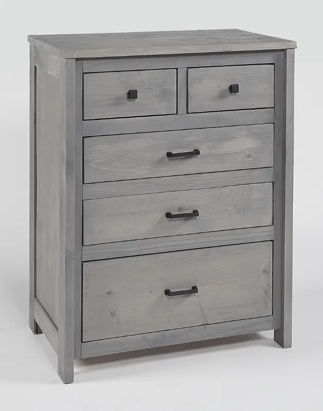 Urban Ranch Gray Chest of Drawers