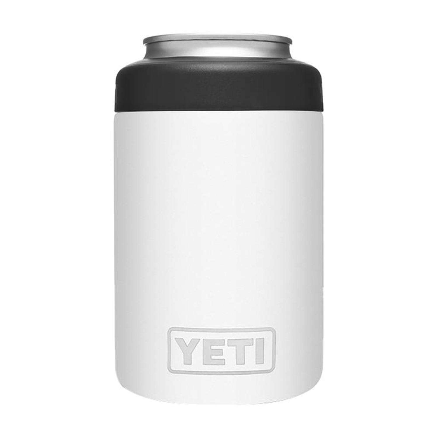 YETI Rambler 12 oz Colster White BPA Free Can Insulator