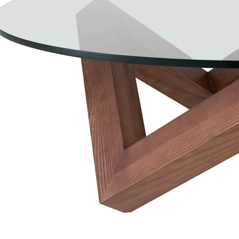 Amani Walnut Coffee Table   Contemporary   Coffee Tables   by V.S.D Furniture  Houzz