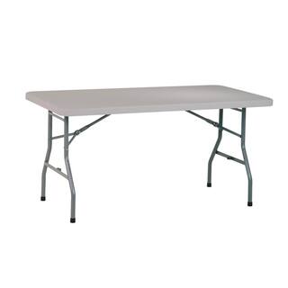 Office Star Products 5 ft. Light Grey Resin Multi-Purpose Table BT05Q