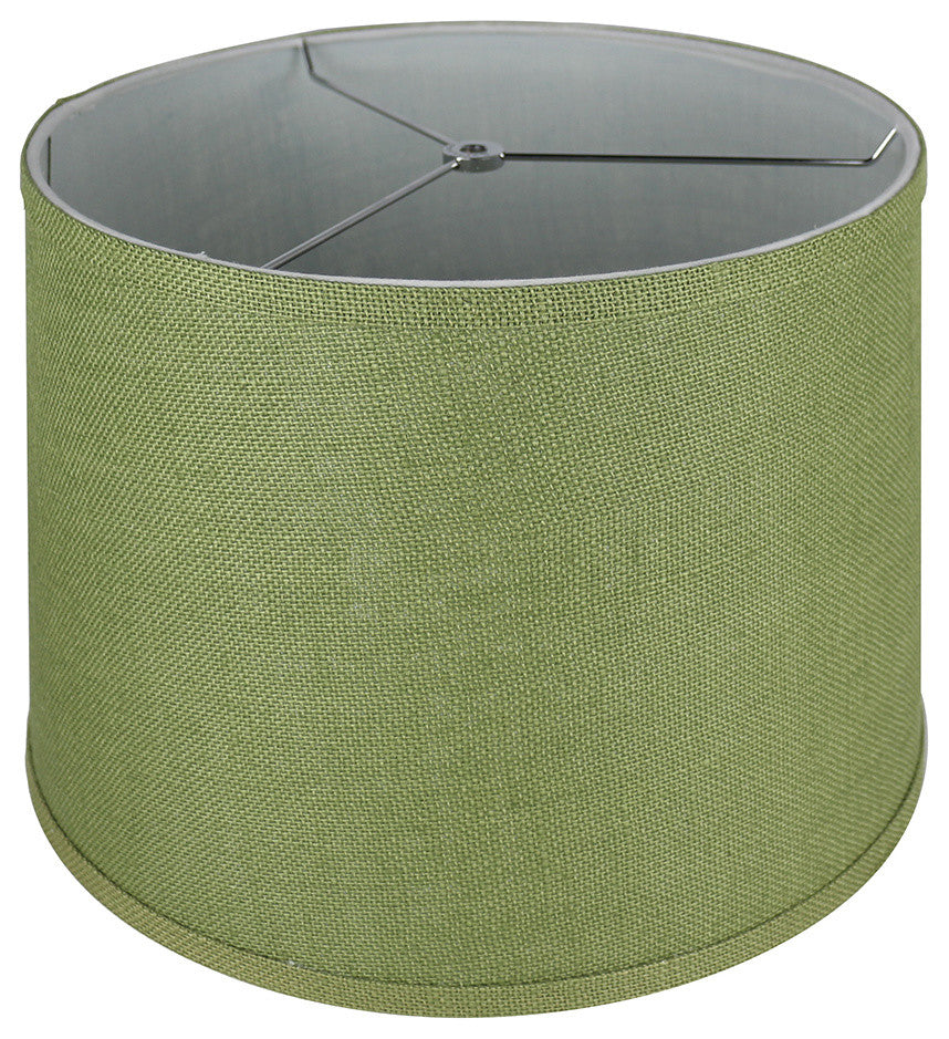 Urbanest French Drum Burlap Lampshade， 14