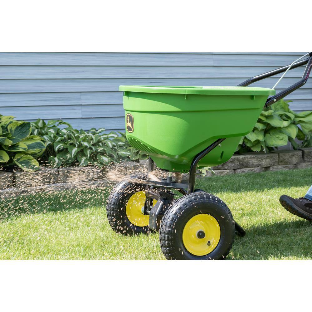 John Deere 130 lbs. Capacity Push Broadcast Spreader 45-0462-JD