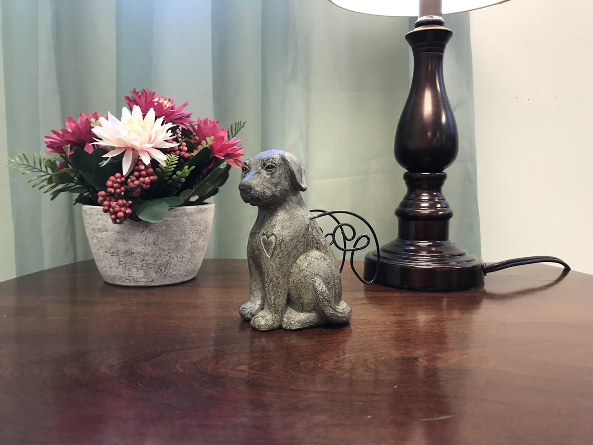 Carson Industries Faithful Friend Dog Memorial Figuirine