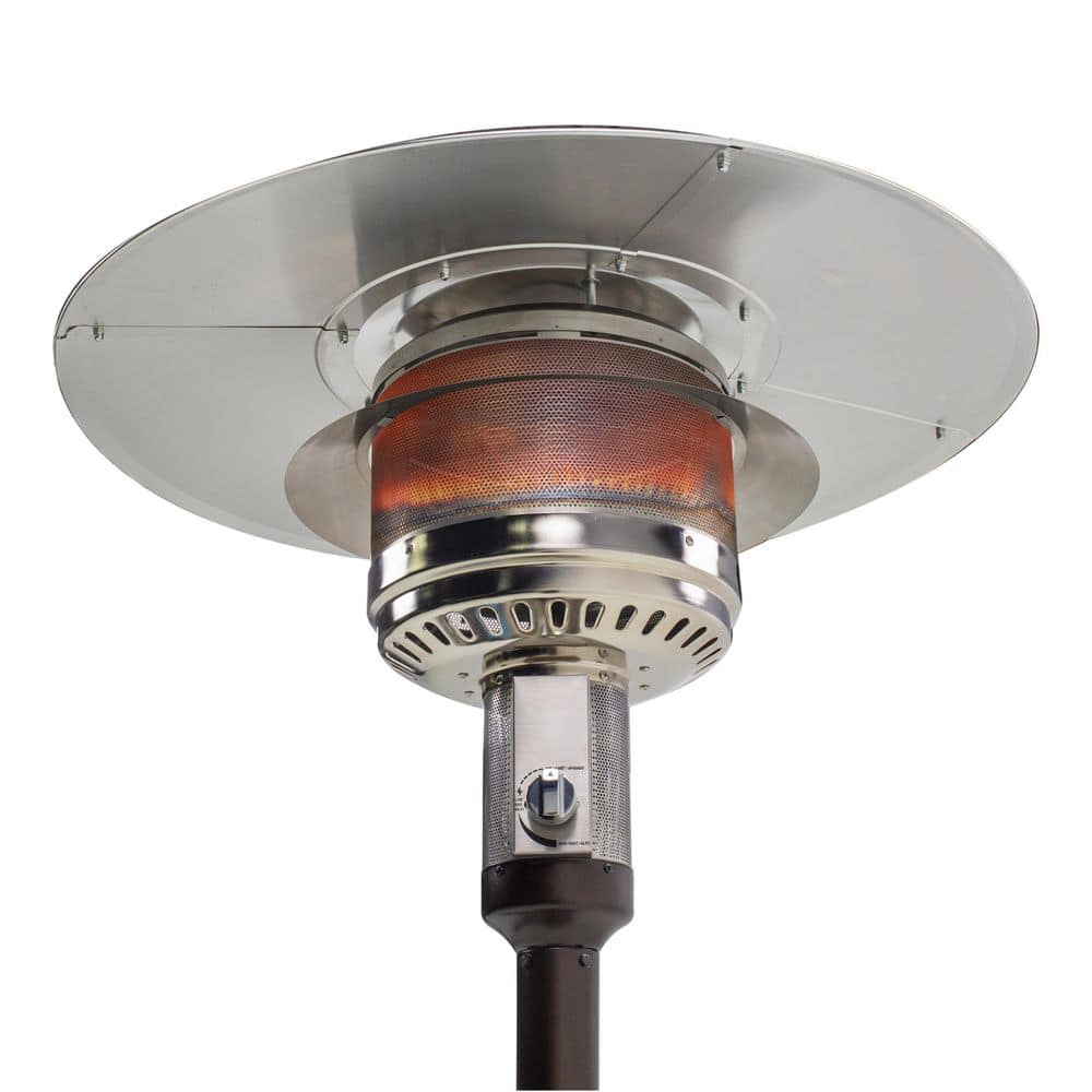 HotShot 60,000 BTU High Efficiency Round Bronze Patio Heater 52356