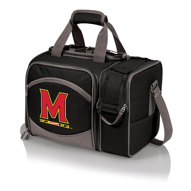 Picnic Time Maryland Terrapins Malibu Picnic Basket Cooler Set