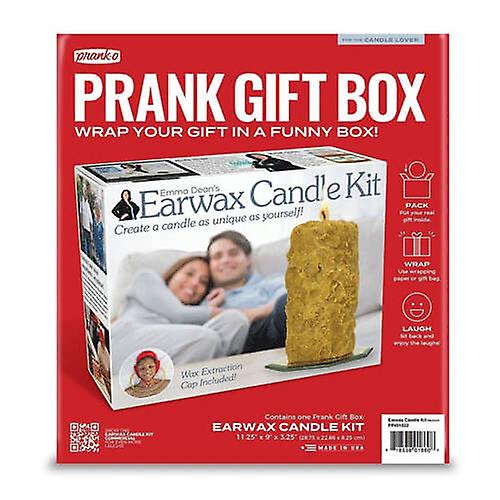 Prank-O Funny Prank Gift Box (Earwax Candle)