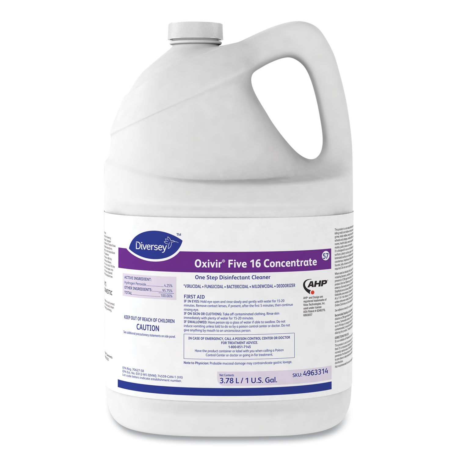 Five 16 One-Step Disinfectant Cleaner by Oxivirandreg; DVO4963314