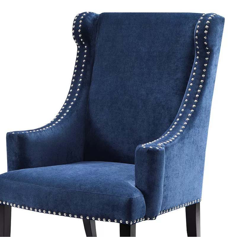 Madison Park Marcel High Back Wing Accent Chair