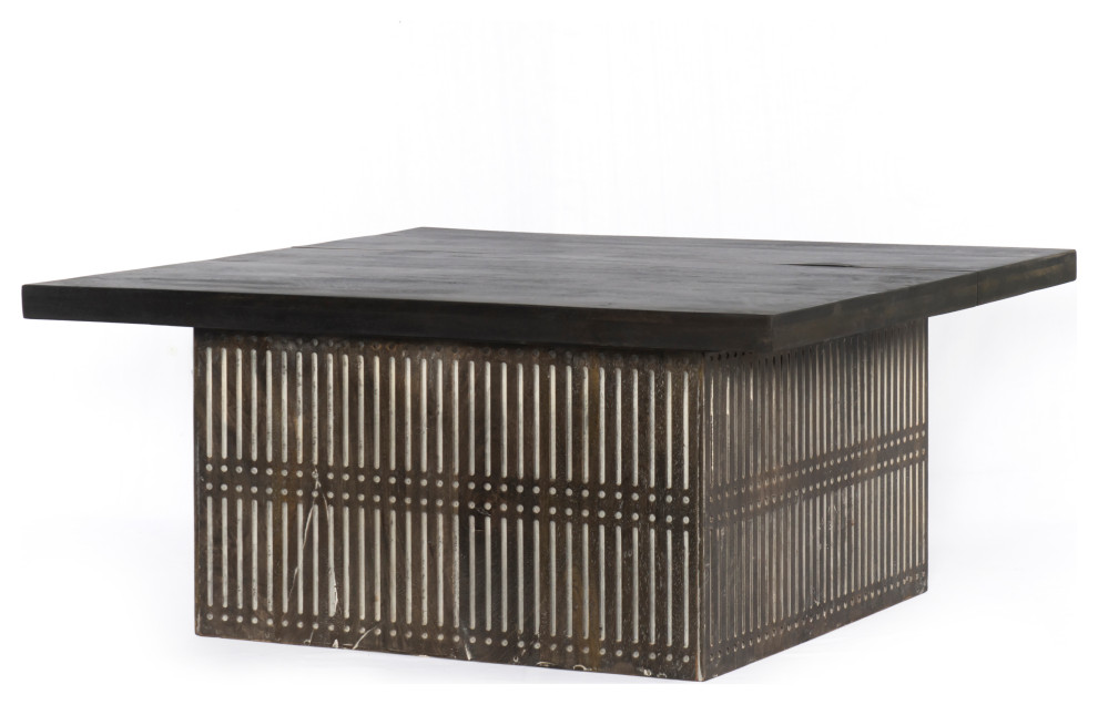 Sarah Storage Cocktail Table   Transitional   Coffee Tables   by Moti  Houzz