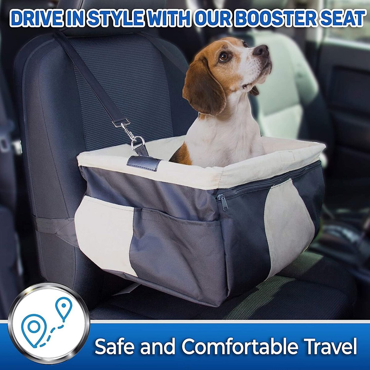 Pet Magasin Cat and Dog Car Booster Seat