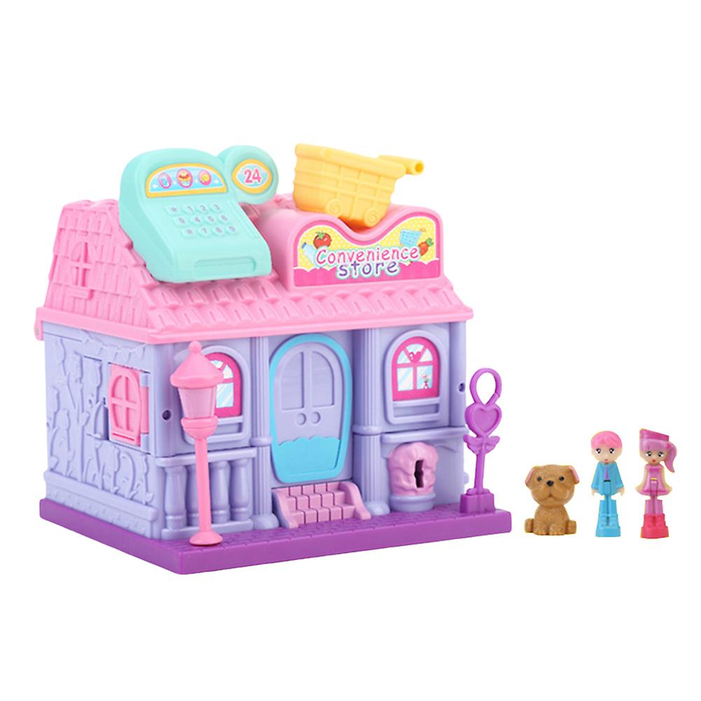 Girl Doll Toy Children Toy House Games Dollhouse Toys For Children Aged 3-6 Kindergartens Preschool Children Type 1