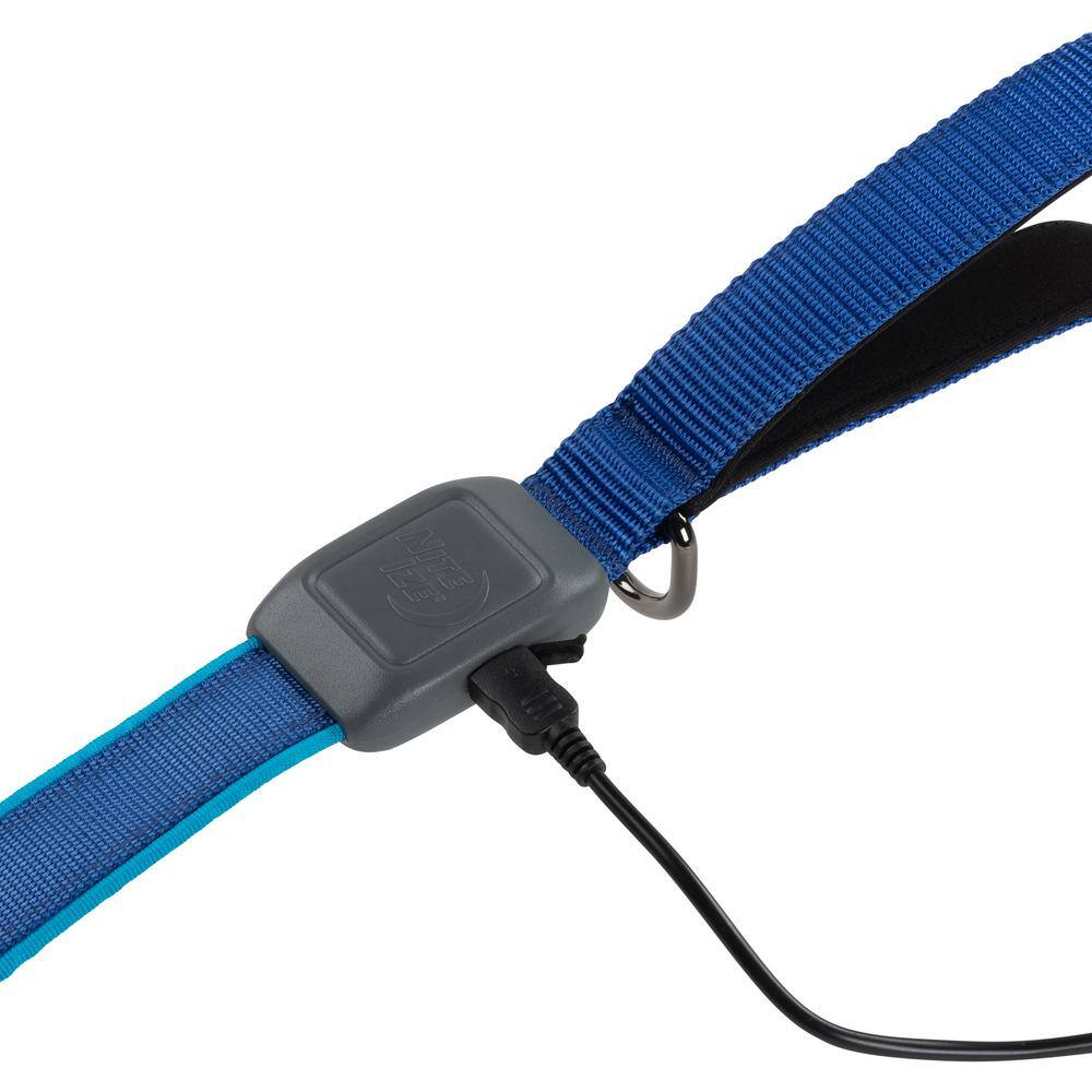 Nite Ize NiteDog Rechargeable LED Leash - BlueBlue LED NDLR-03-R3