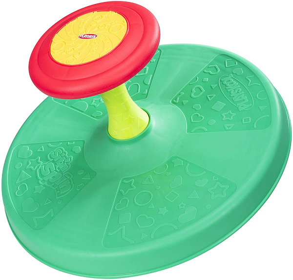 Playskool Sit ‘n Spin Classic Spinning Activity Toy for Toddlers Age Multicolor