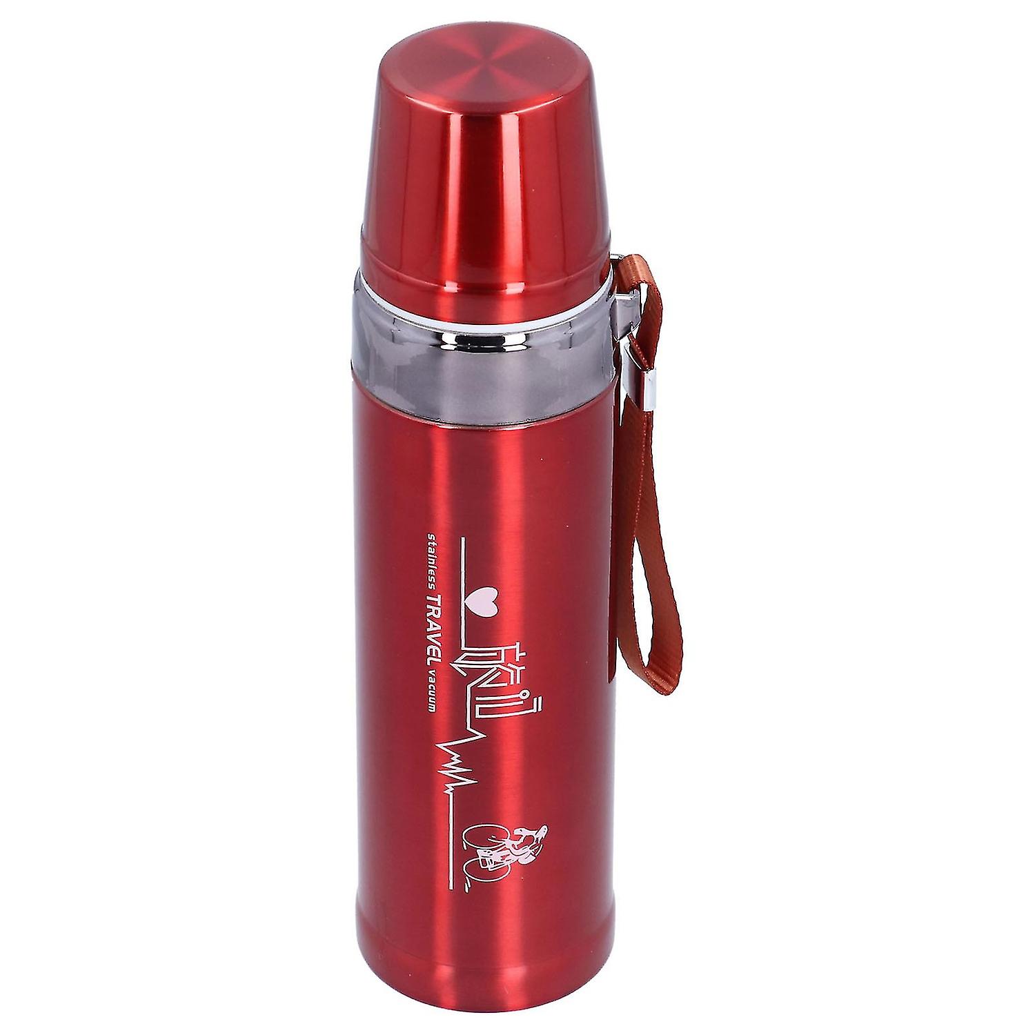 750ml Thermal Cup 304 Stainless Steel Portable Insulated Keep Cold and Hot Water Bottle Outdoor Cycl