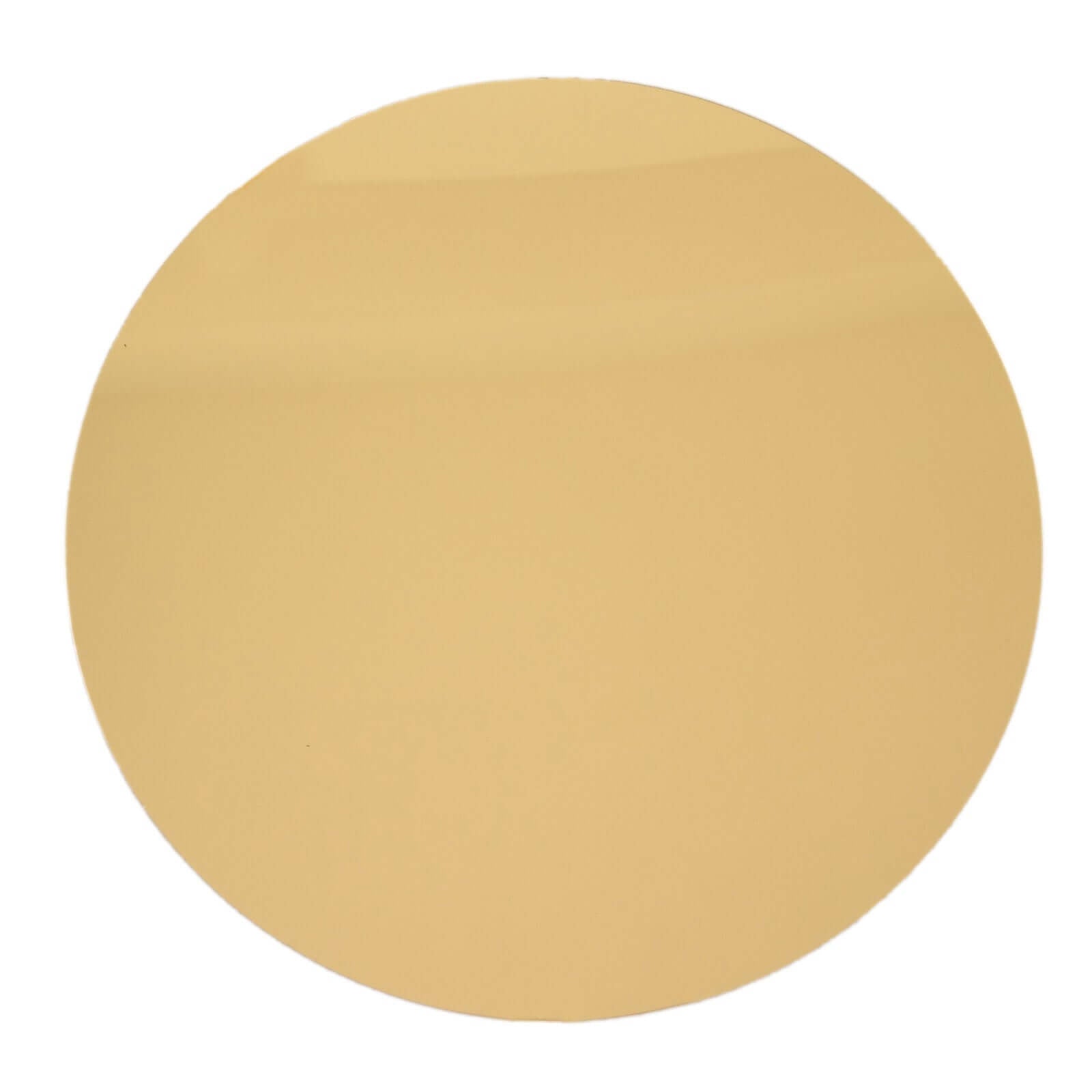 10 Pack Gold Mirror Acrylic Charger Plates For Table Setting, Lightweight Round Decorative Dining Plate Chargers 13