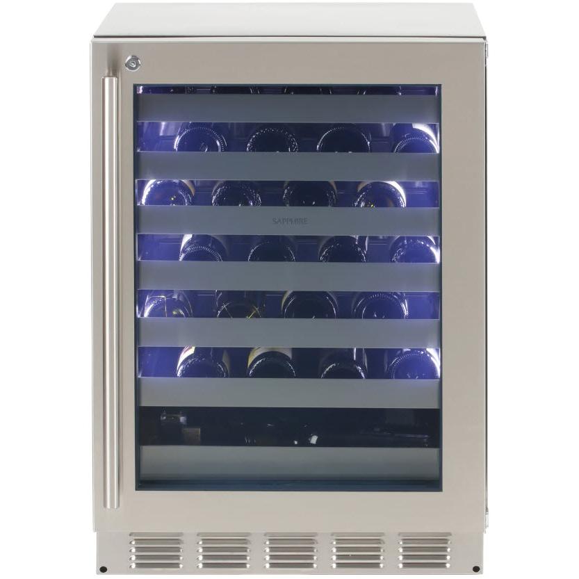 Sapphire 51-Bottle Wine Cooler with Single Zones SW24SZPR