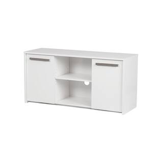 SAINT BIRCH Miami White 2-Door Credenza File Cabinet SBAK4400CFWW