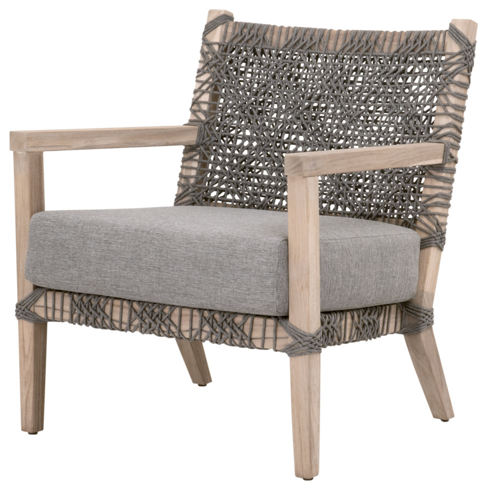 Costa Outdoor Club Chair   Beach Style   Outdoor Lounge Chairs   by Essentials for Living  Houzz