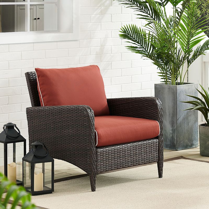 Crosley Kiawah Outdoor Wicker Armchair