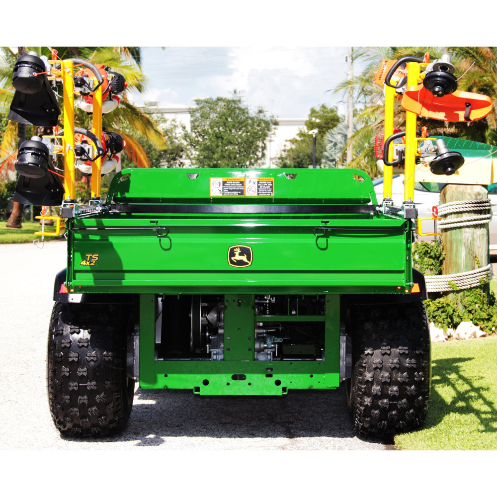 Green Touch Bed Rail System For John Deere Gator Plastic Bed ;