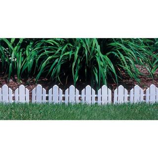 Emsco Dackers 6-14 in. Resin Adirondack Style Garden Fence (12-Pack) 2090HD