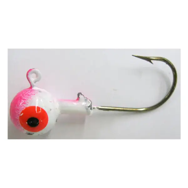 Kalin's Pink and White Roundhead Jig