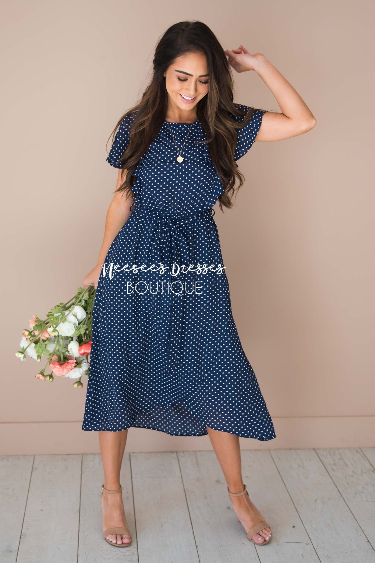 The Kynlei Polka Dotted Dress