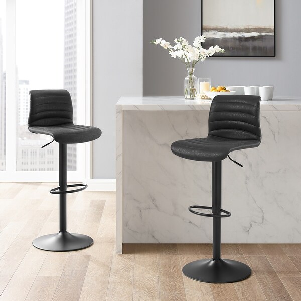 Wyatt Adjustable Height Swivel Stool - 17