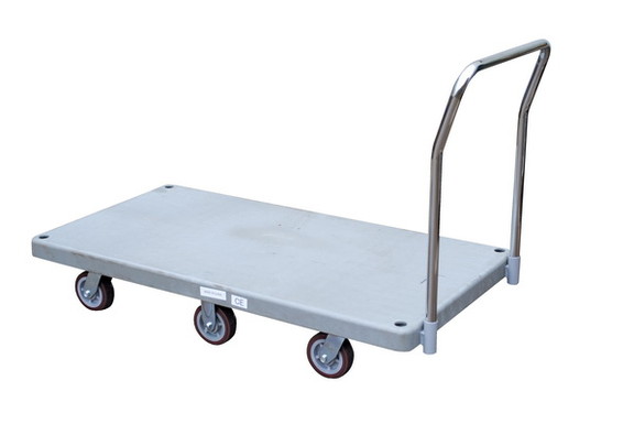 Vestil PPT 3 61 plastic platform truck 1 handle 3k