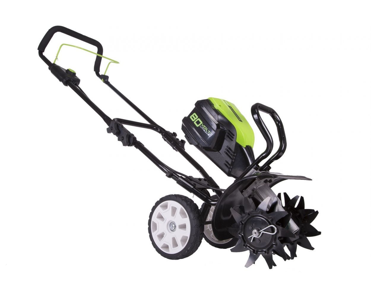 80V 10-Inch Cordless Tiller / Cultivator | Greenworks Pro