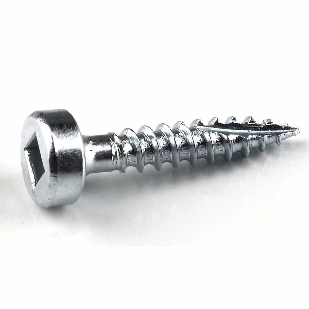 3/4 #6 Fine Pan-Head Zinc Pocket Screw ; 500ct ;