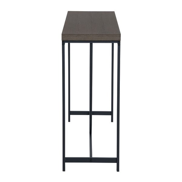 Momei Console Tables Vintage Style Bar Table Brown