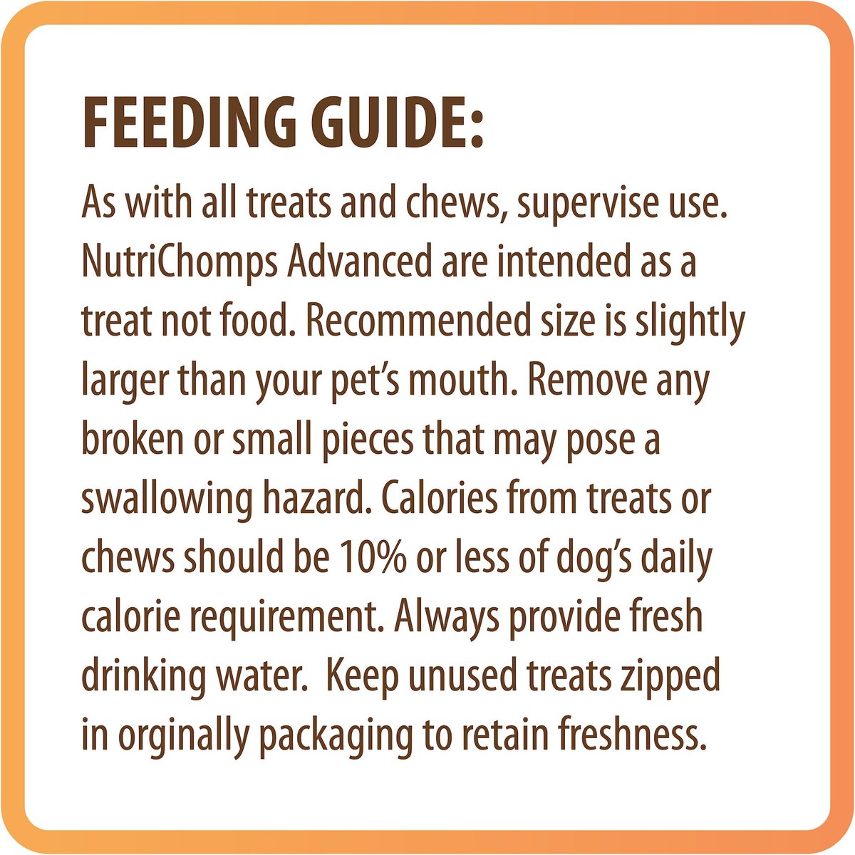 Nutri Chomps Advanced Twists Peanut Butter Flavor Dog Treats， 4 count