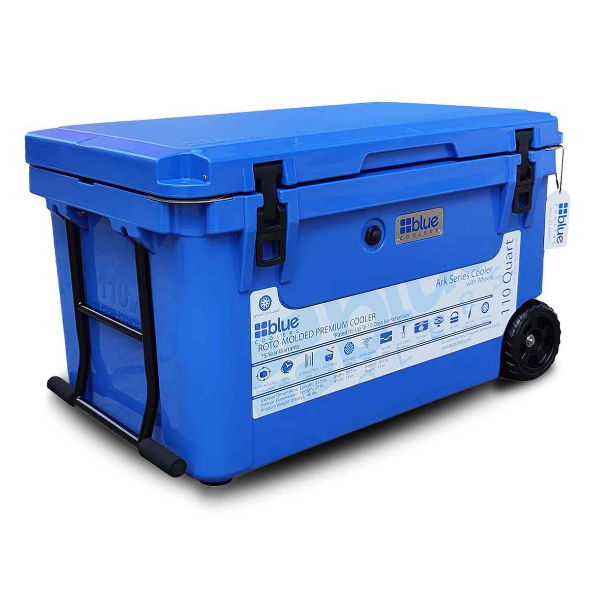 Blue Coolers Ark Series 110 Wheeled Cooler  Trademark Blue