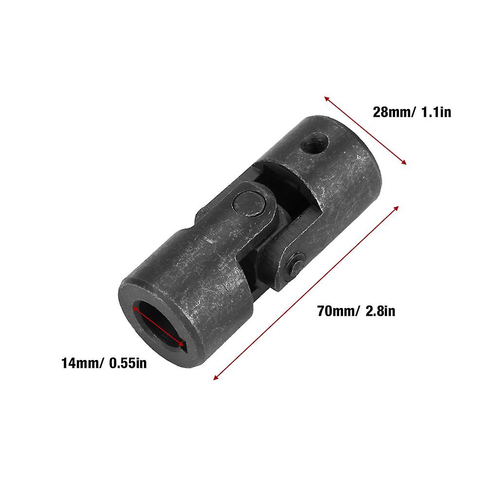 Motor Shaft Coupling Universal Joint Connector U Joint Coupler Id 14mm Od 28mm