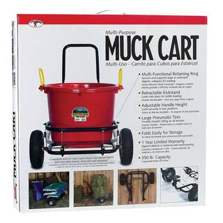 Multipurpose Steel Muck Cart for 70 Qt. Tubs CA500